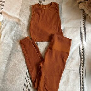Spiritual Gangster Rust Leggings Set